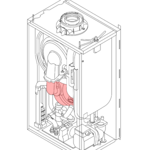 7683928 - BAXI - 600 Range - 624 - Kit Fan Assembly Complete with Venturi